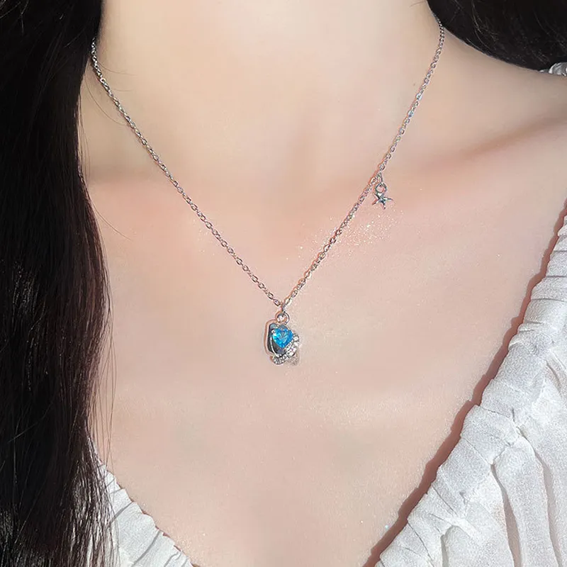 Kelanxi Copper Necklaces Women's-5