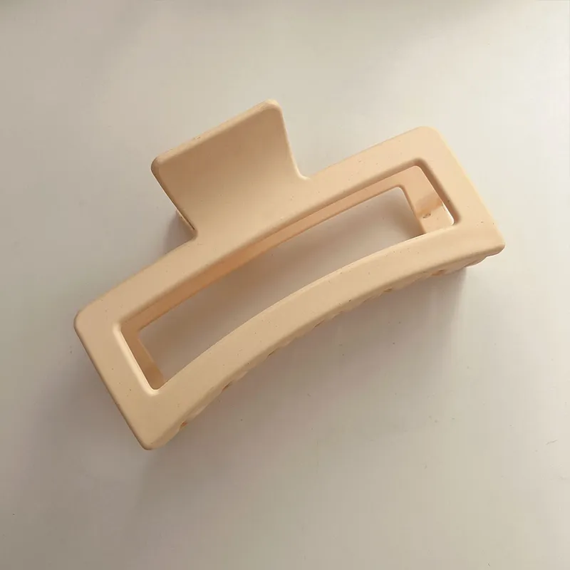 Kelanxi Resin Hair Clips Women's Beige/Coffee-2