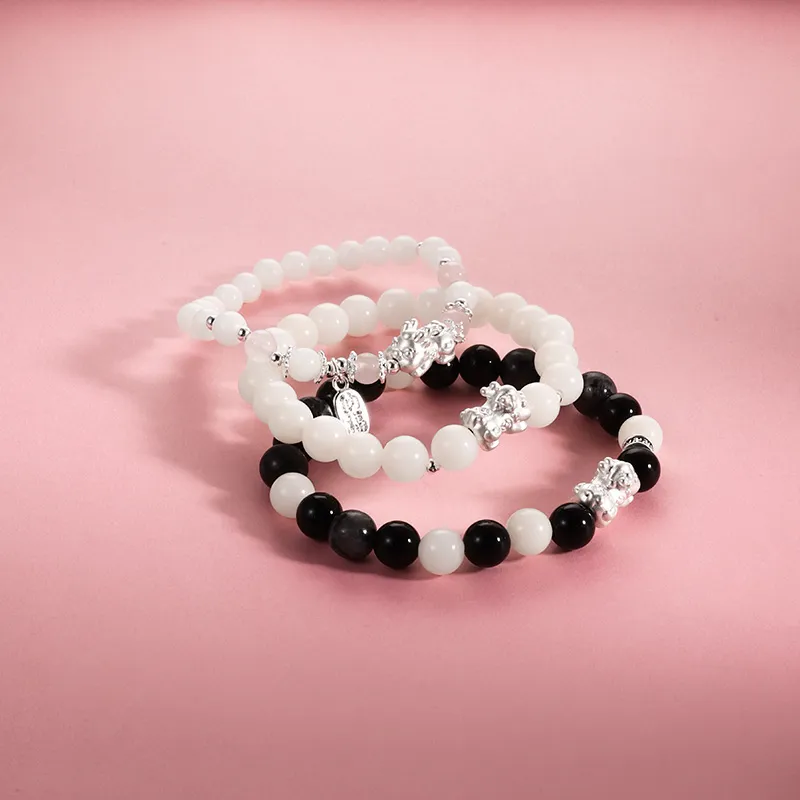 There Is You In The Long World White Jade Bodhi Bracelets Unisex-19