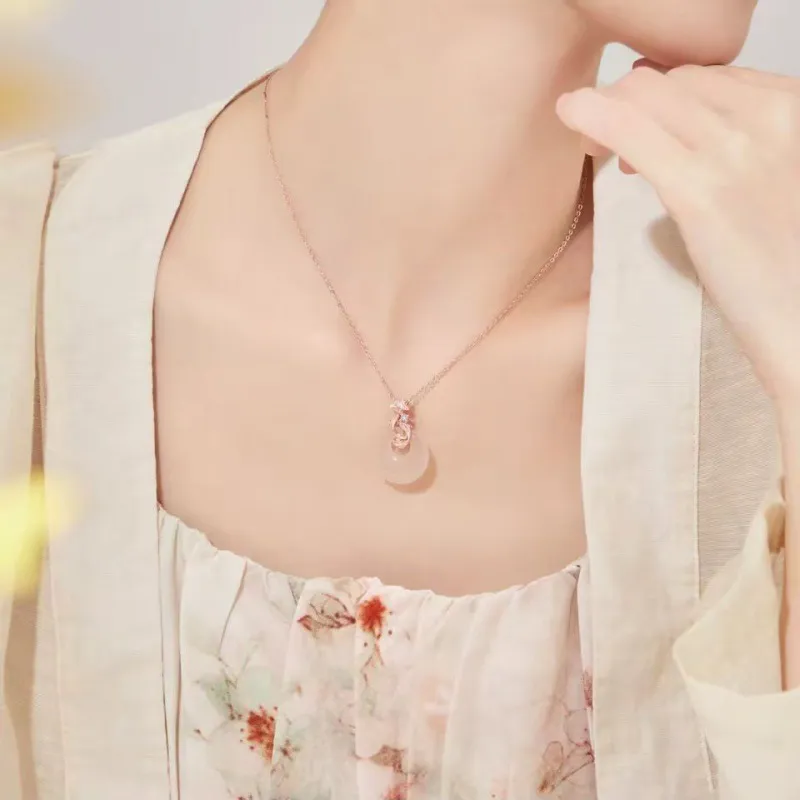 Kelanxi Copper Necklaces Women's-4