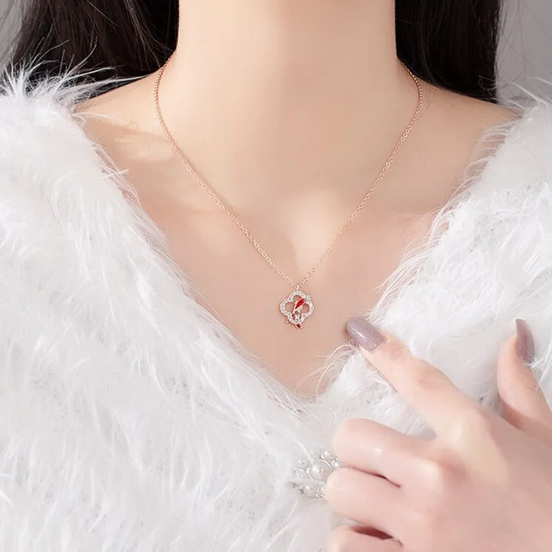 Kelanxi Copper Necklaces Women's-1