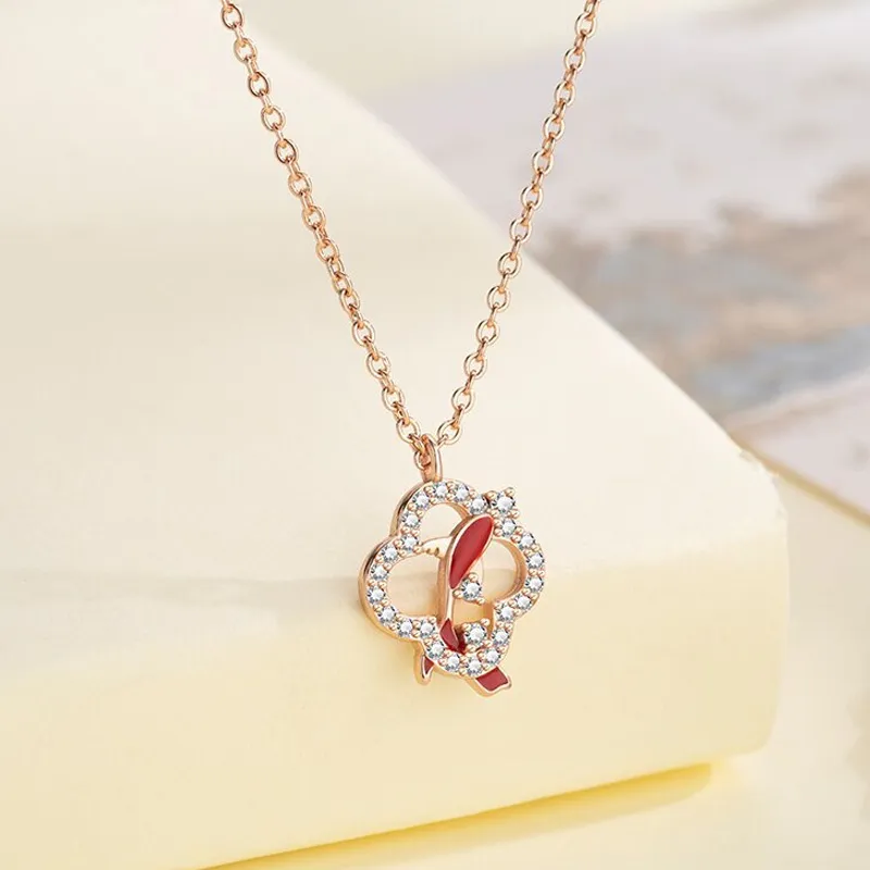 Kelanxi Copper Necklaces Women's-2