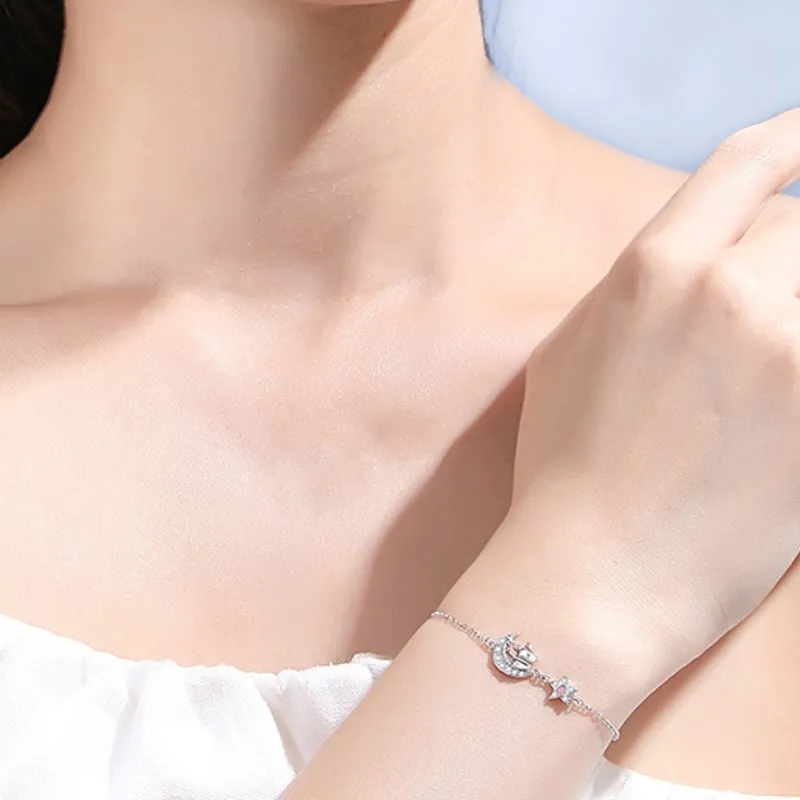 Kelanxi Zircon Bracelets Women's-1