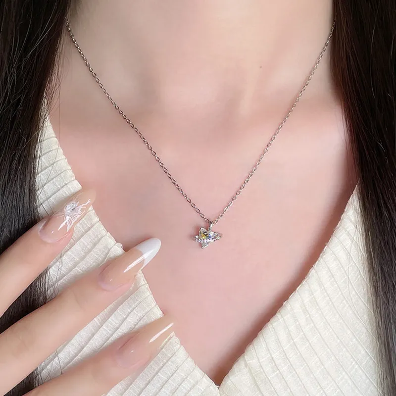 Kelanxi Copper Necklaces Women's-10