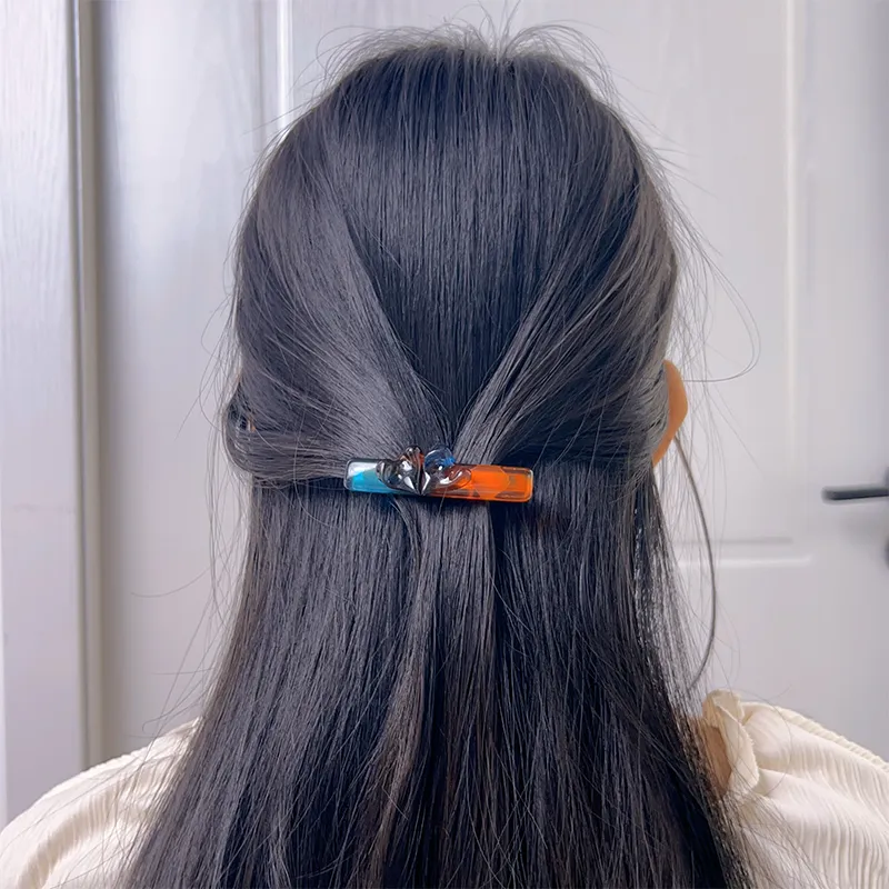 Kelanxi Resin Hair Clips Women's-3