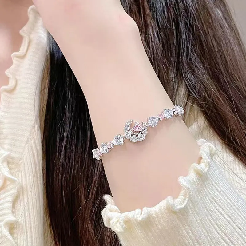 Kelanxi Zircon Necklaces Women's-7