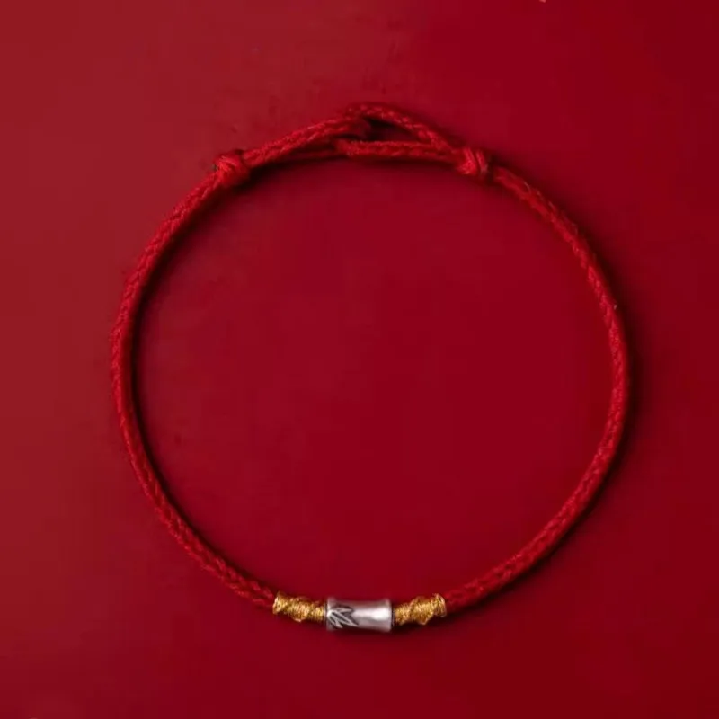 Kelanxi 925 Sterling Silver Rope Bracelets Women's-2