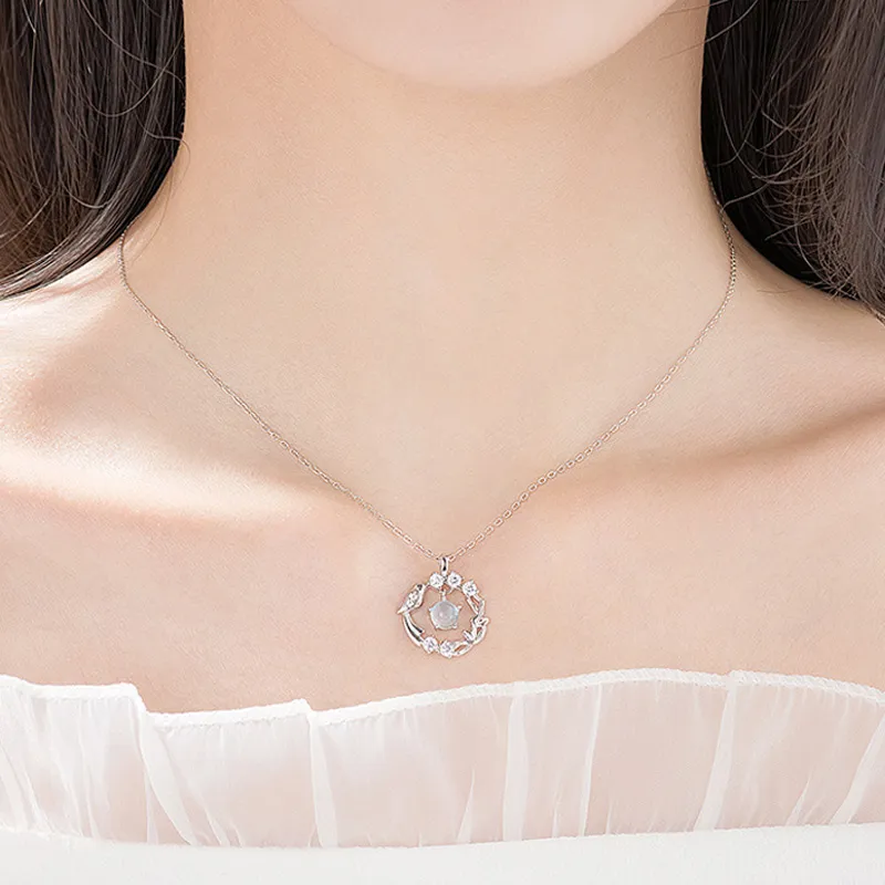 Kelanxi Copper Necklaces Women's-1