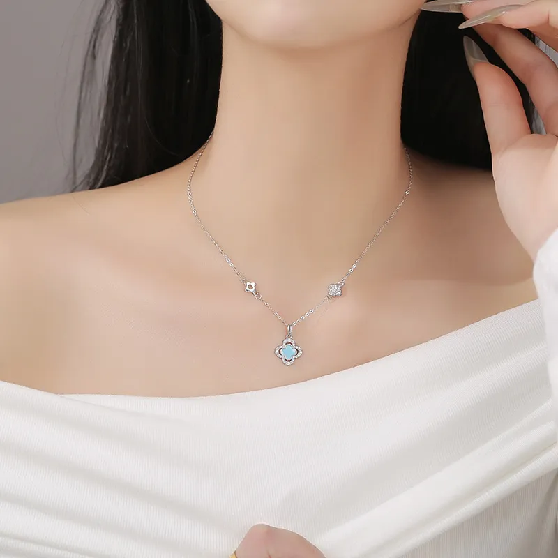 Kelanxi 999 Fine Silver Necklaces Women's-5