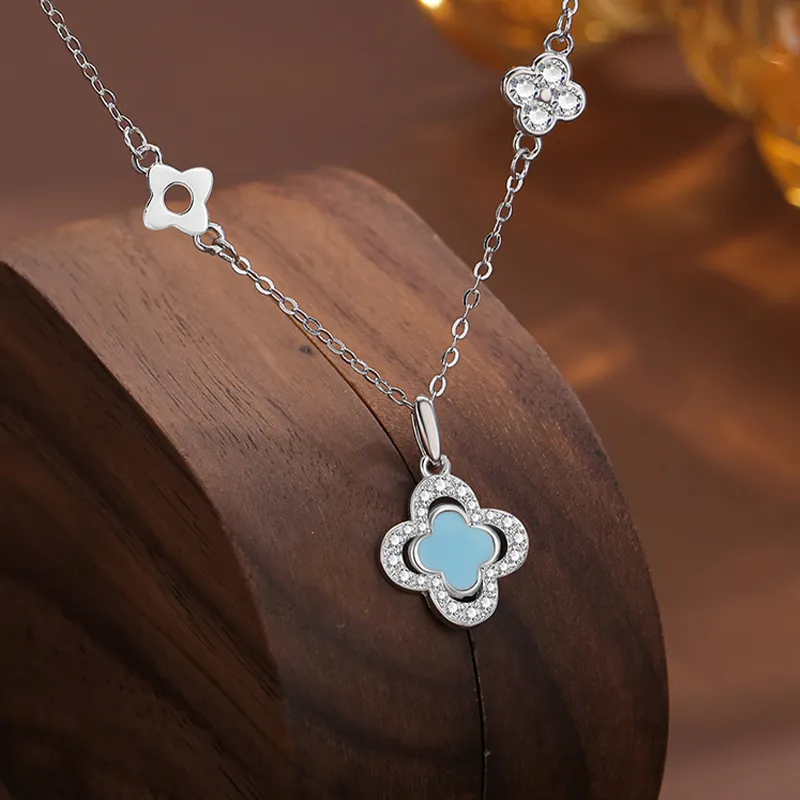 Kelanxi 999 Fine Silver Necklaces Women's-2
