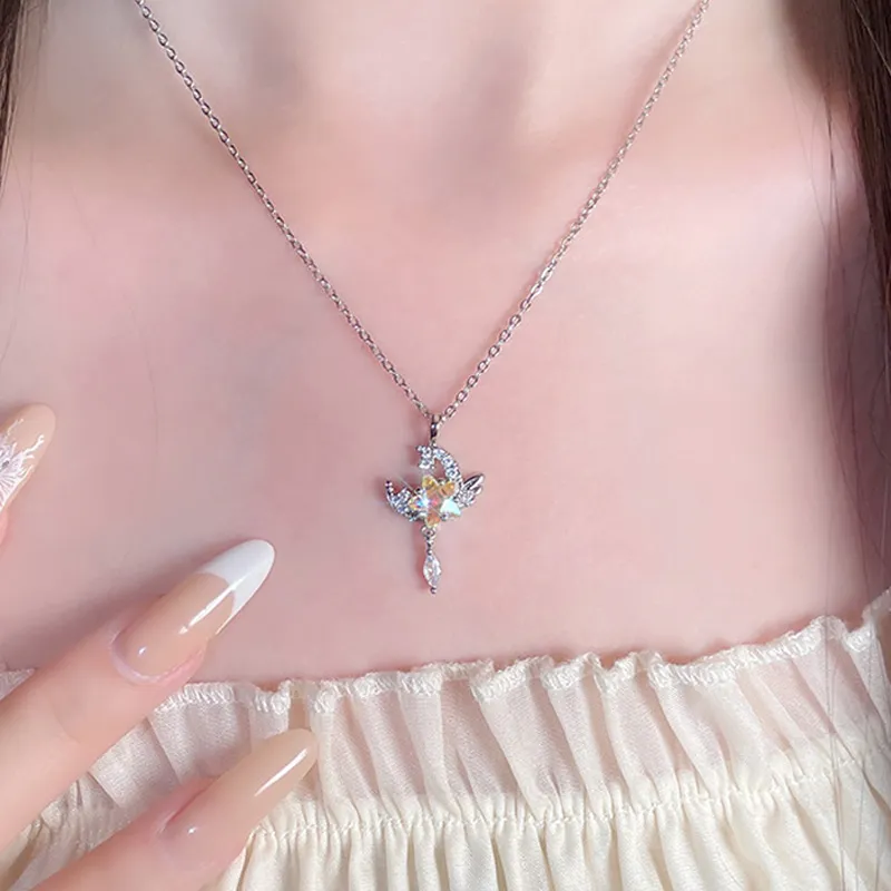 Kelanxi Copper Necklaces Women's-14