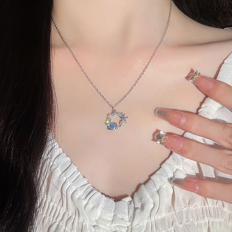 Kelanxi Copper Necklaces Women's-4