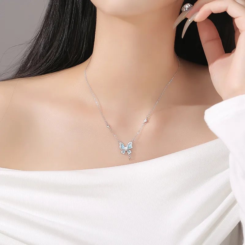 Kelanxi Copper Necklaces Women's-4
