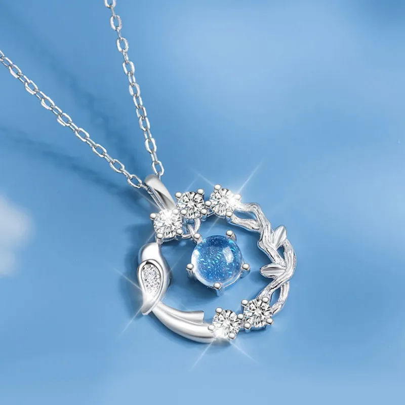 Kelanxi Copper Necklaces Women's-4