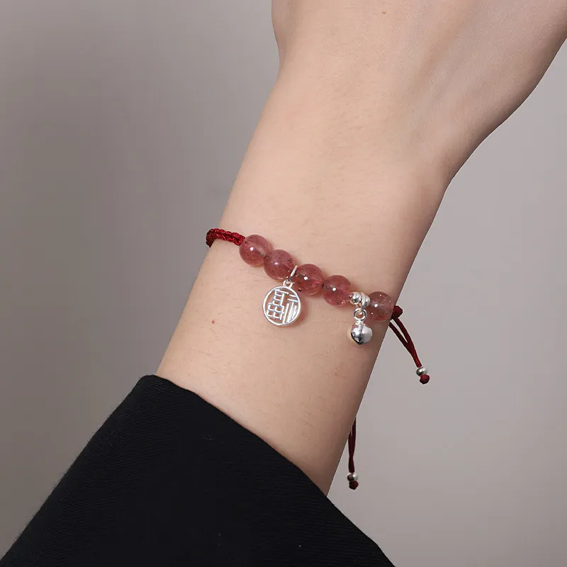 Kelanxi 925 Sterling Silver Rope Bracelets Women's-2