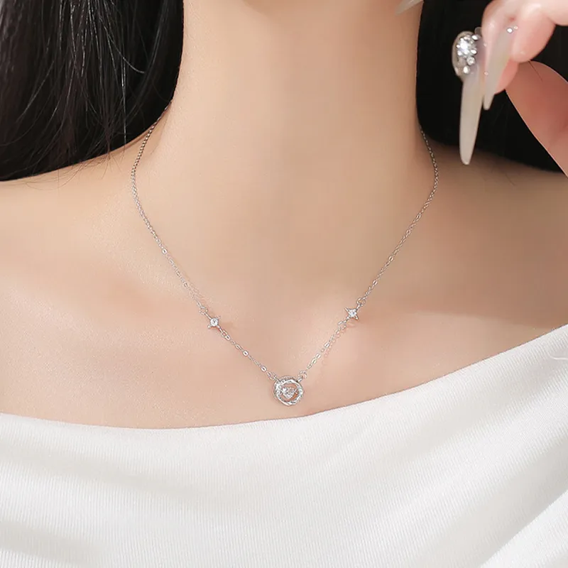 Kelanxi 999 Fine Silver Necklaces Women's-5