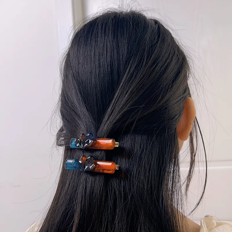 Kelanxi Resin Hair Clips Women's-1