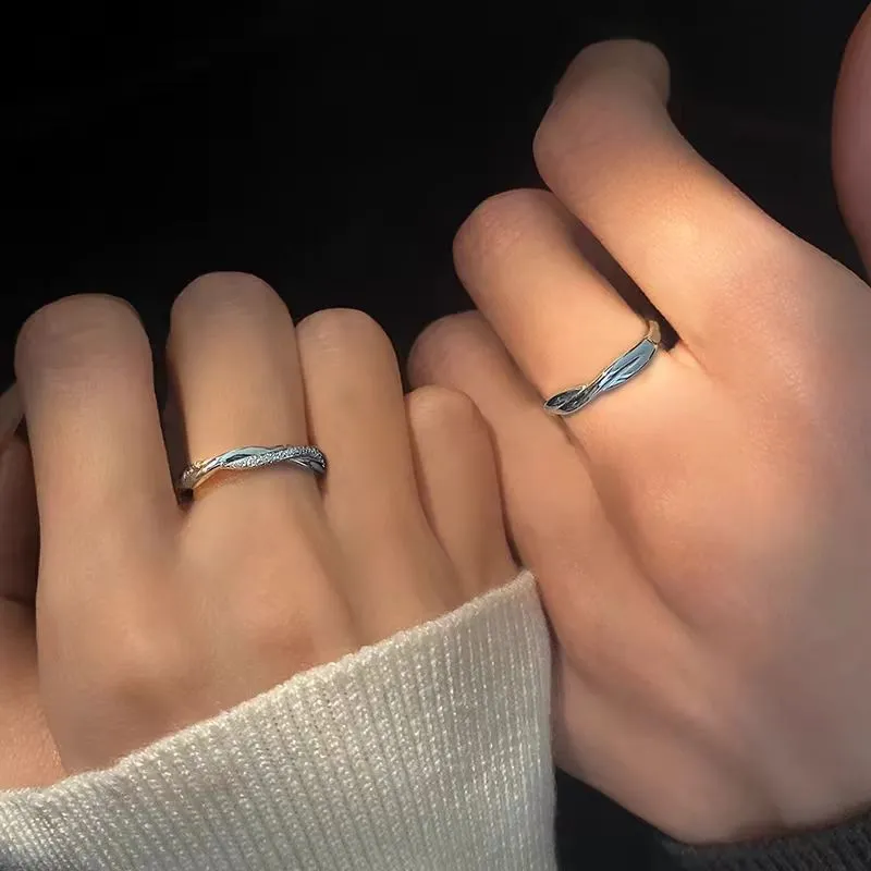 Kelanxi 999 Fine Silver Rings Unisex-5