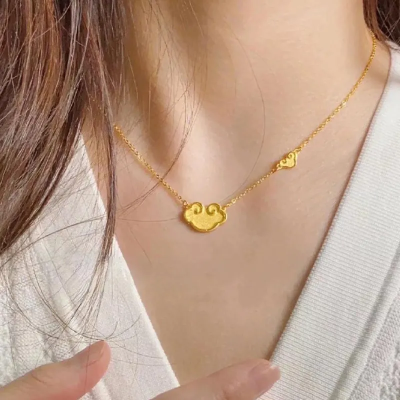 Kelanxi 999 Fine Silver Necklaces Women's-4