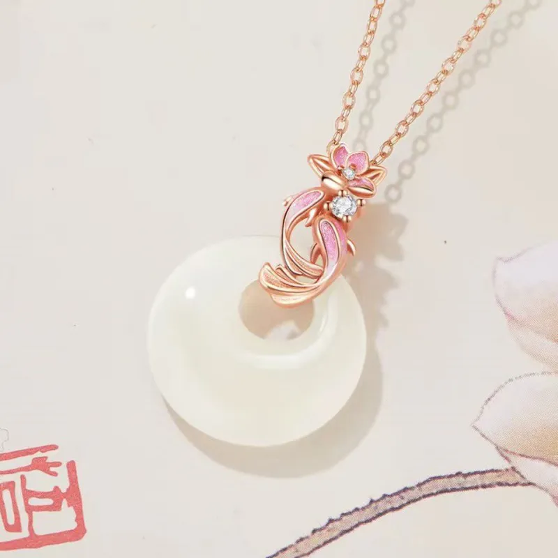 Kelanxi Copper Necklaces Women's-5