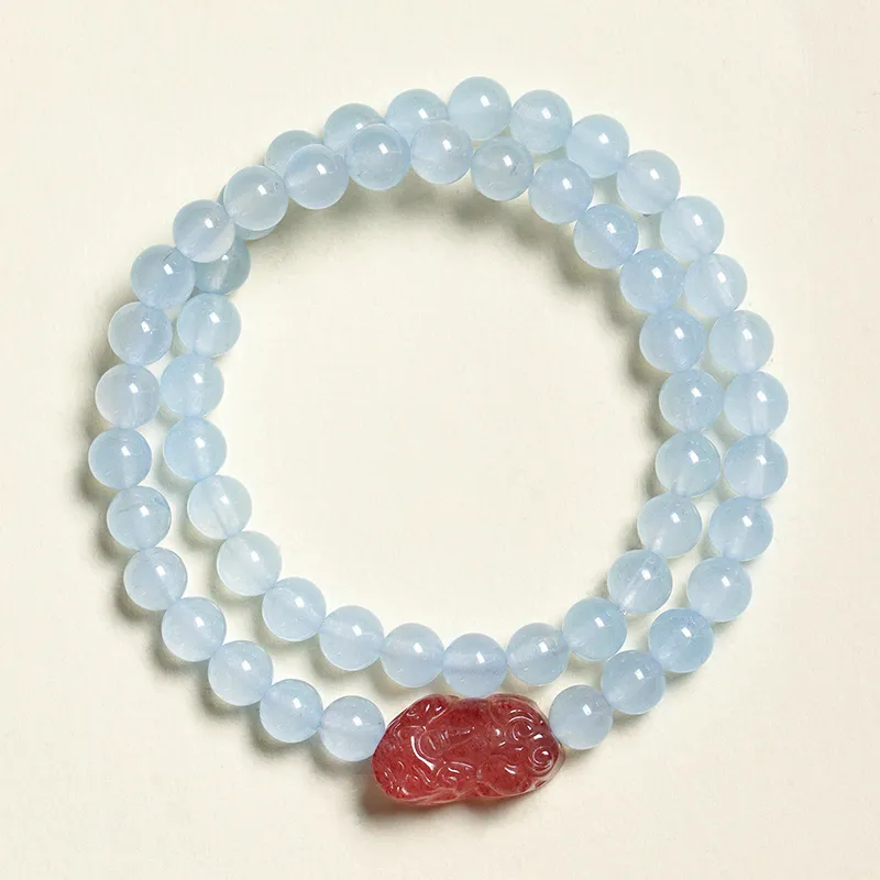 Kelanxi Chalcedony Jade Bracelets Women's-2