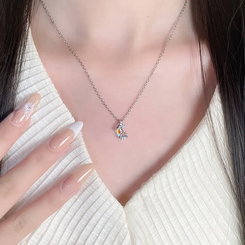 Kelanxi Copper Necklaces Women's-3