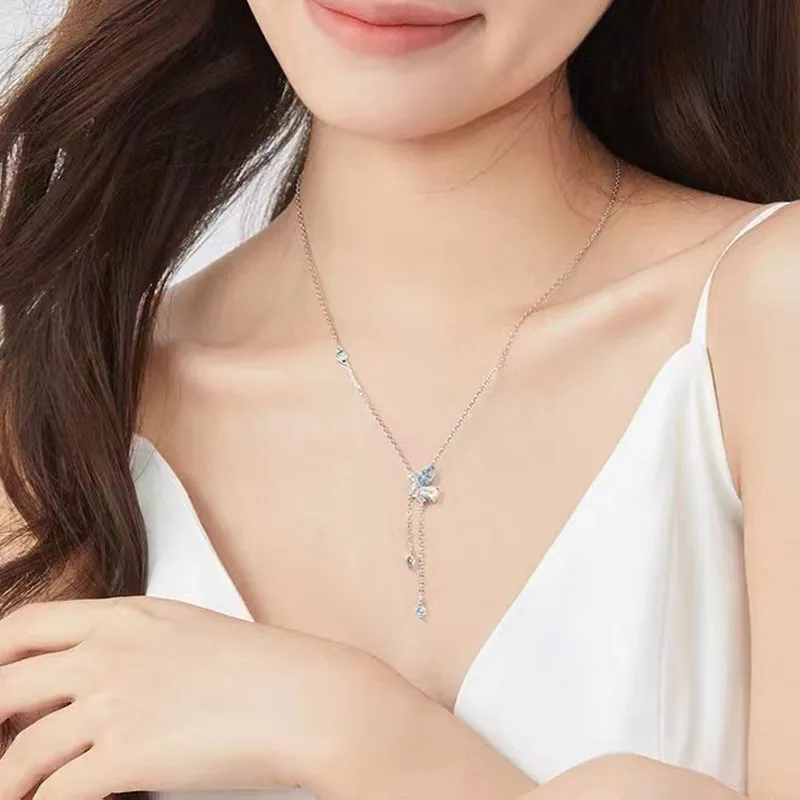 Kelanxi Copper Necklaces Women's-5