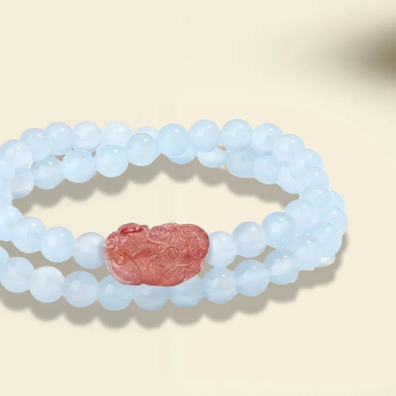Kelanxi Chalcedony Jade Bracelets Women's-3