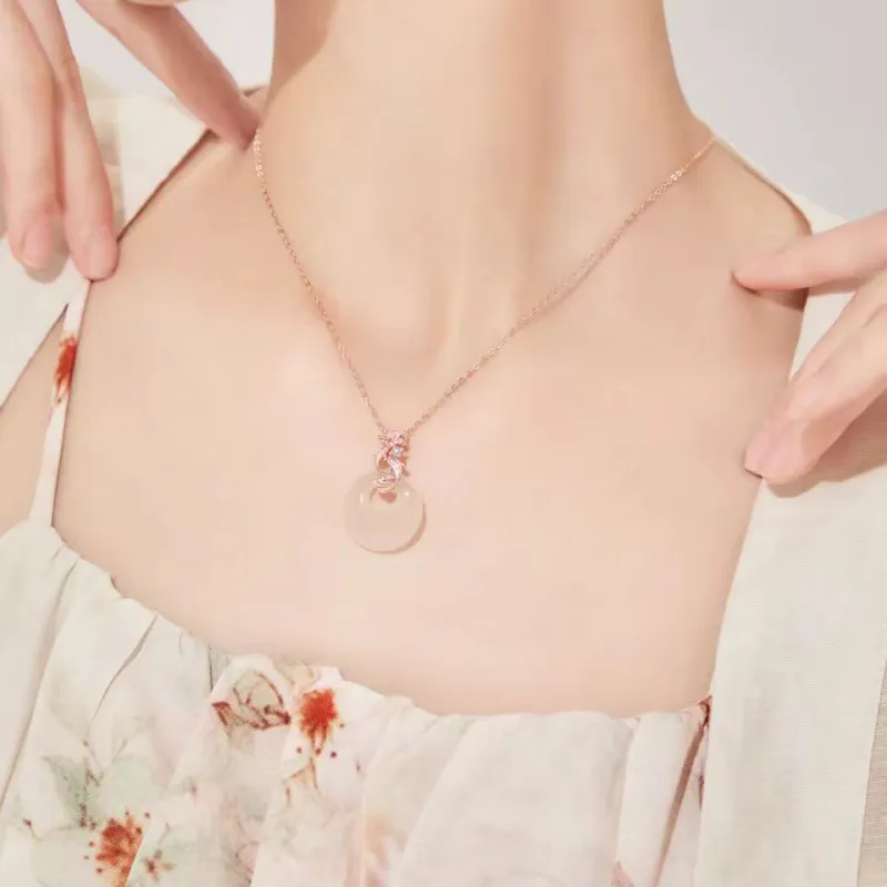 Kelanxi Copper Necklaces Women's-6