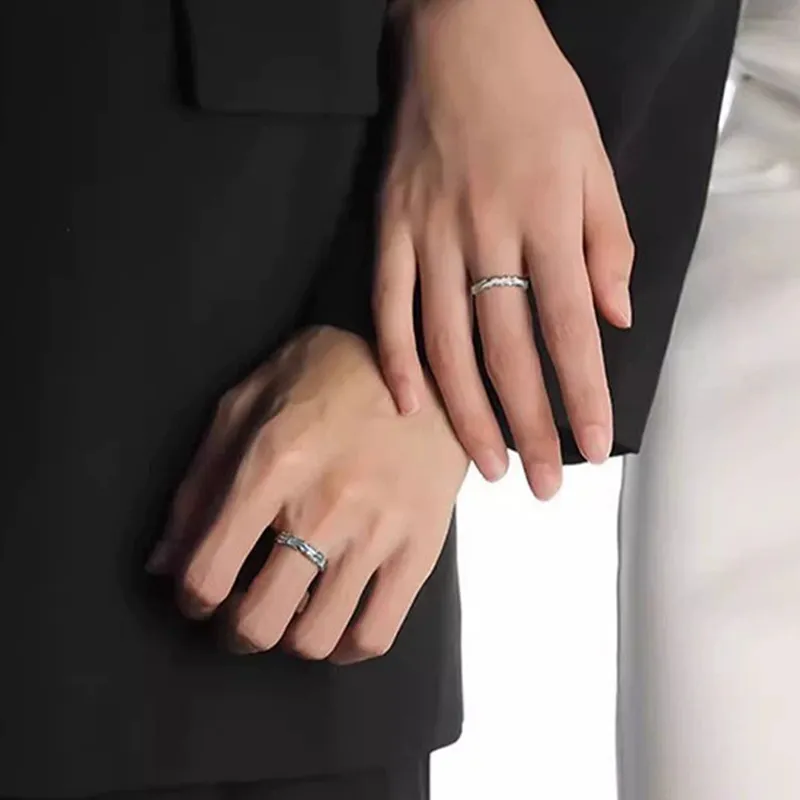 Kelanxi 999 Fine Silver Rings Unisex-2