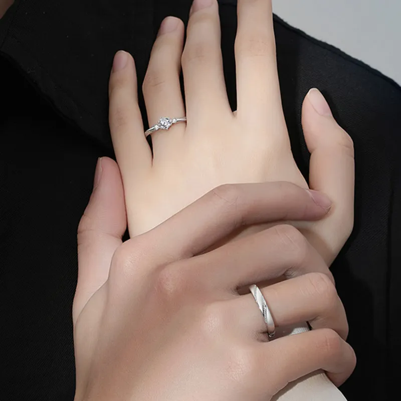 Kelanxi 999 Fine Silver Rings Unisex-5