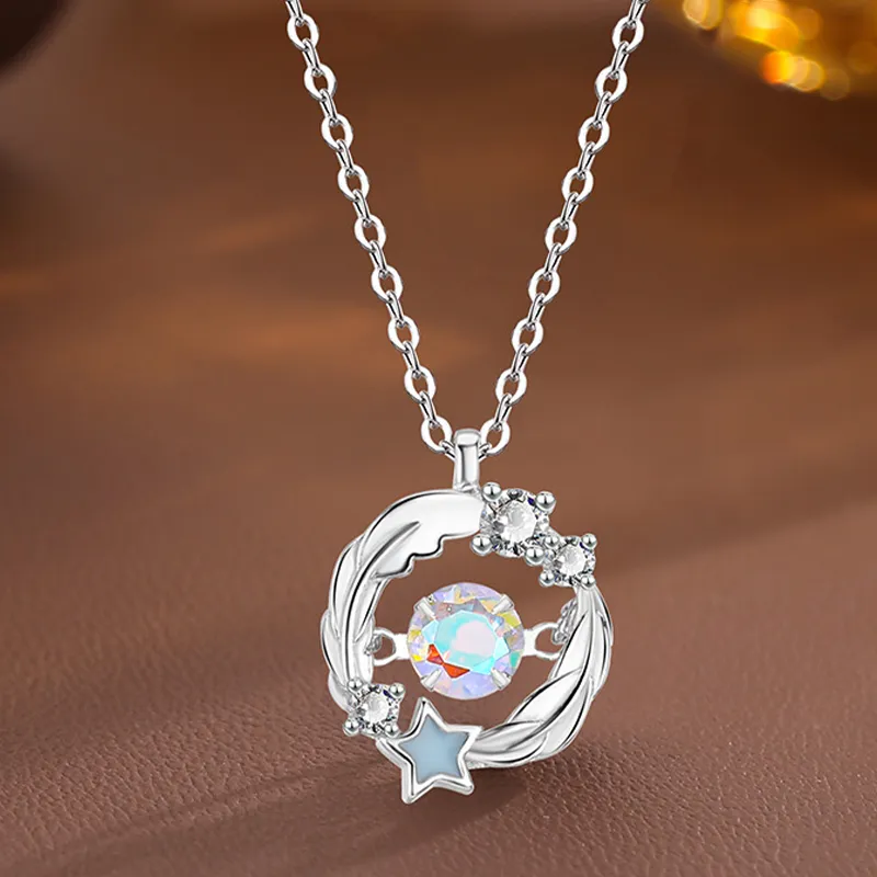Kelanxi 999 Fine Silver Necklaces Women's-2