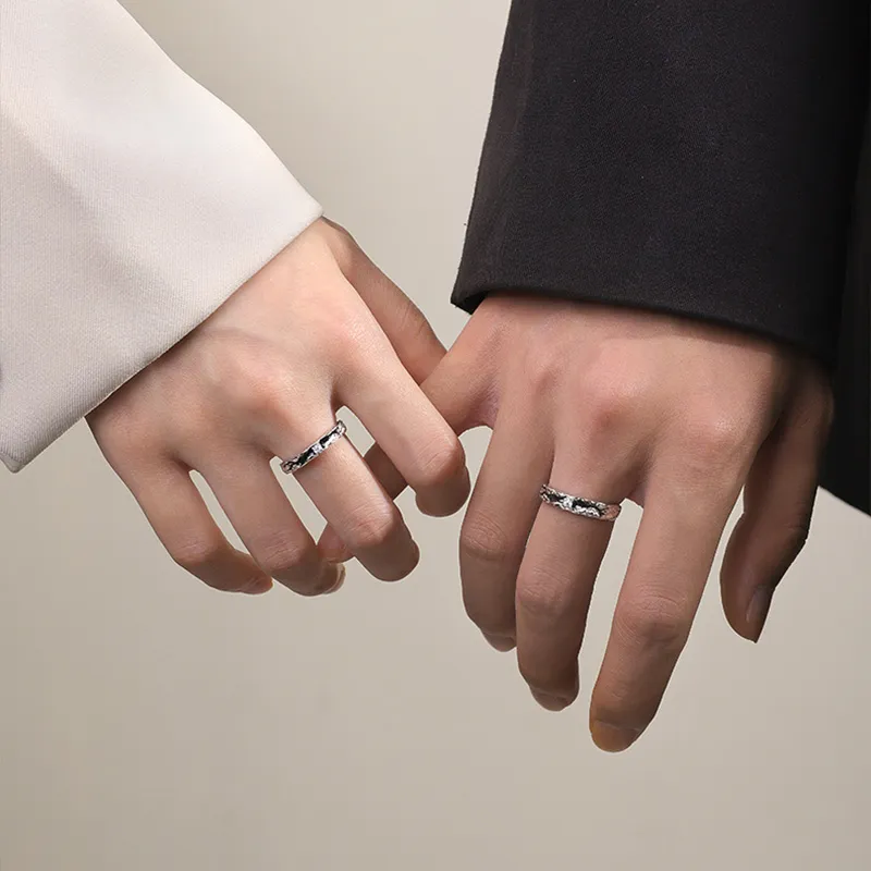 Kelanxi 999 Fine Silver Rings Unisex-3
