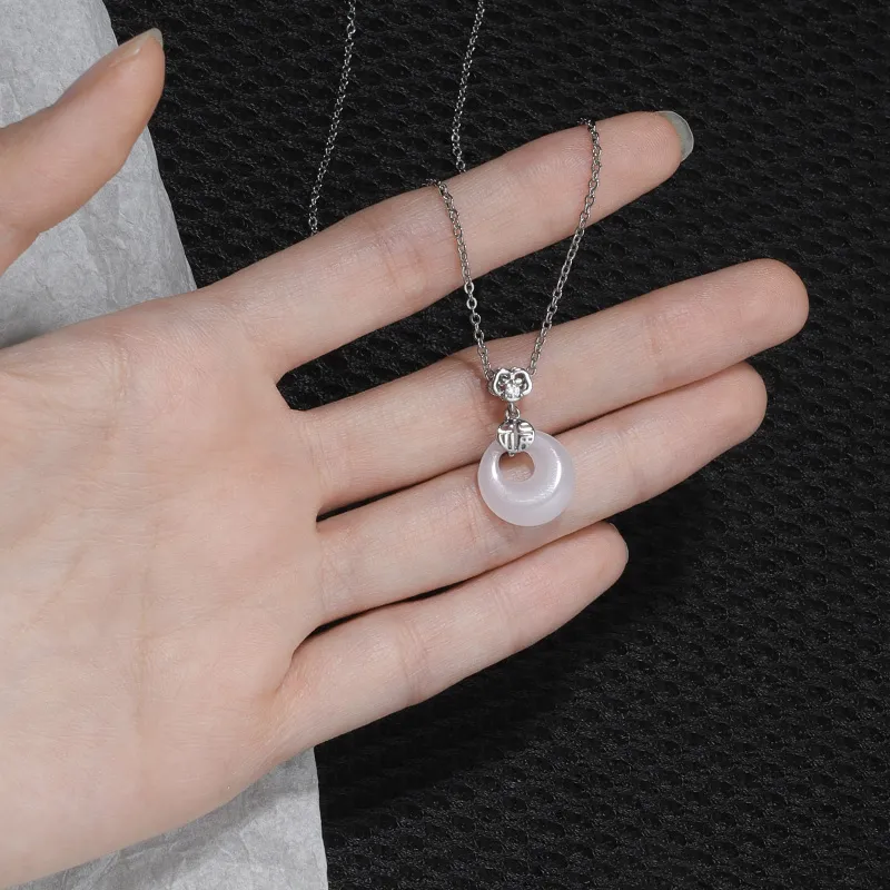 Kelanxi Resin Necklaces Women's-4