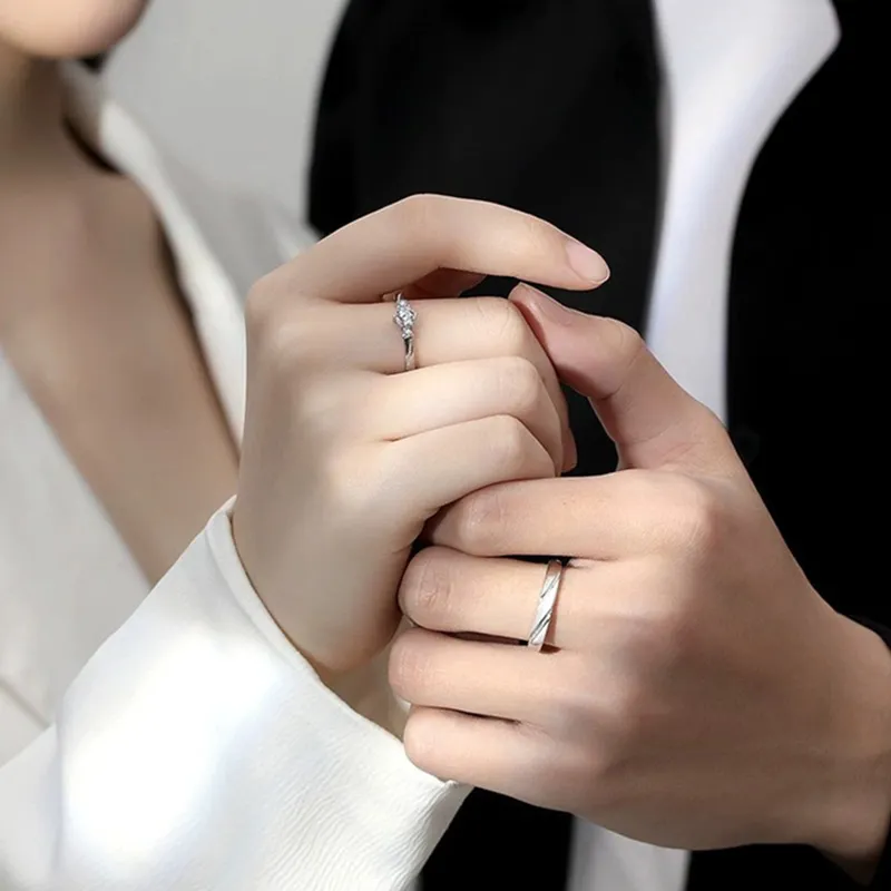 Kelanxi 999 Fine Silver Rings Unisex-4