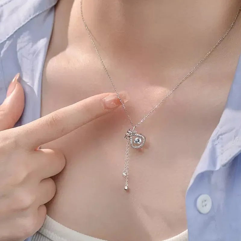 Kelanxi Copper Necklaces Women's-4