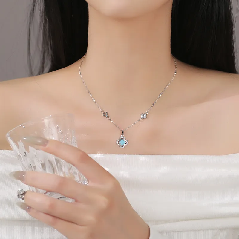 Kelanxi 999 Fine Silver Necklaces Women's-6