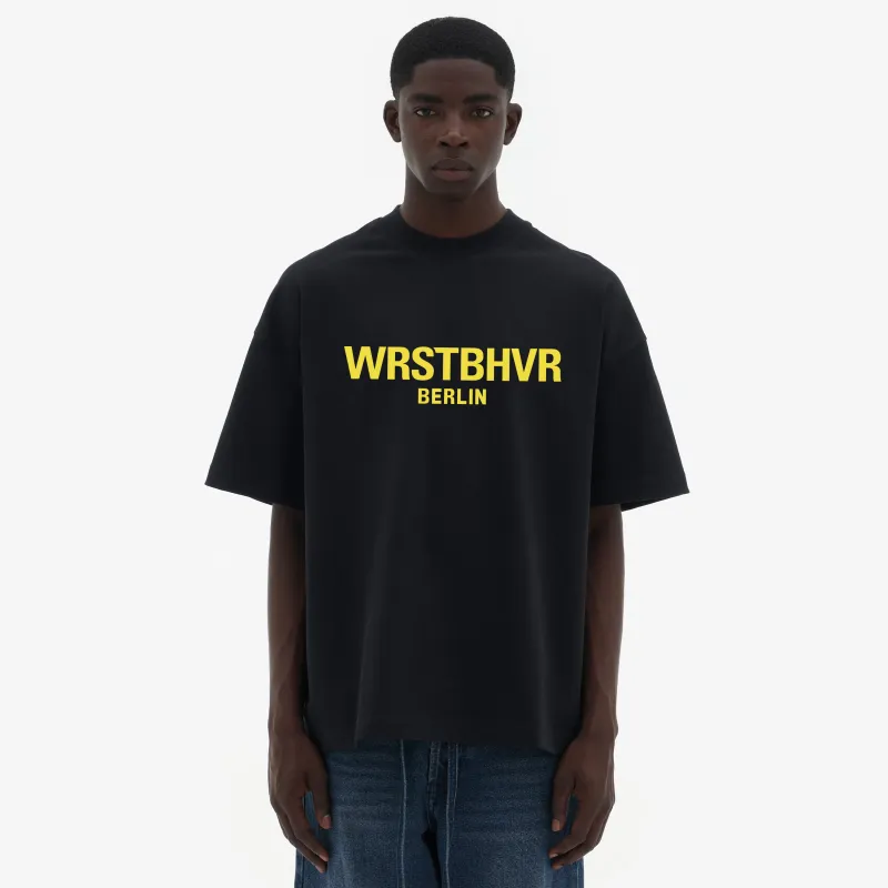 WRSTBHVR PIONEER T Shirt Unisex Black-2