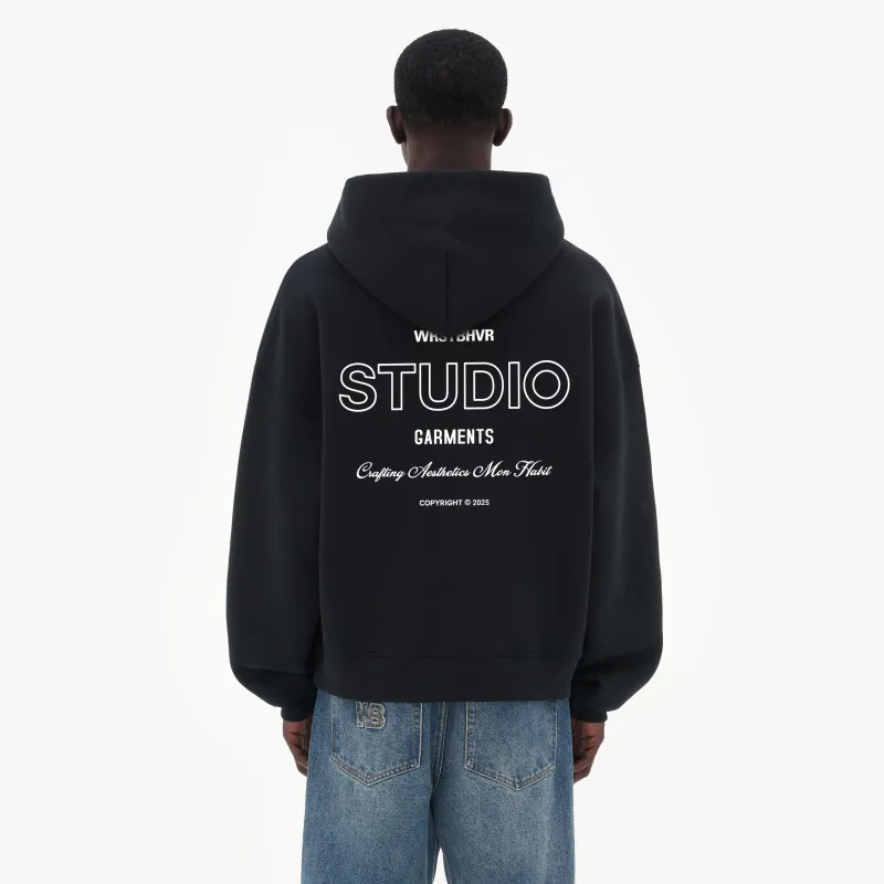 WRSTBHVR PIONEER Sweatshirt Unisex Black-2