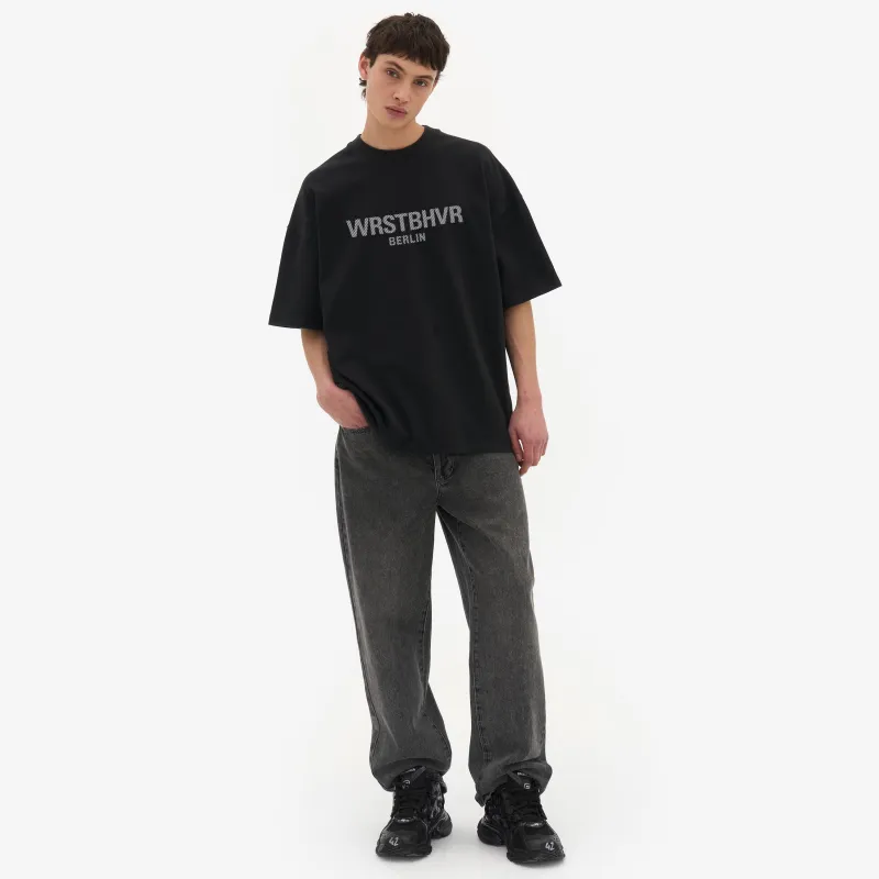 WRSTBHVR PIONEER T Shirt Unisex Black-4