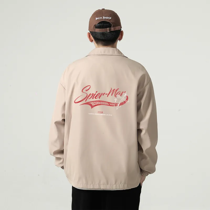 MARVEL Coach Jackets & Coats Unisex Pink-2