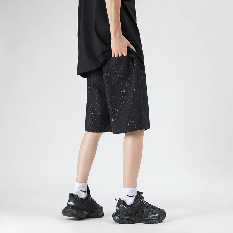 MARVEL Casual Shorts Unisex Black-4