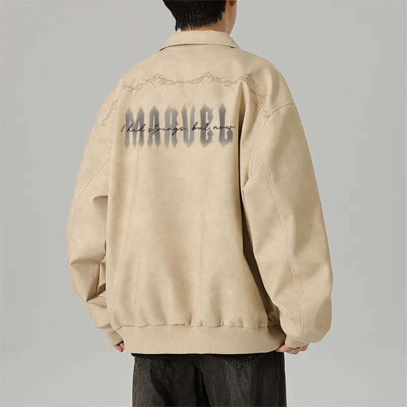 MARVEL Leather Jackets Unisex-9