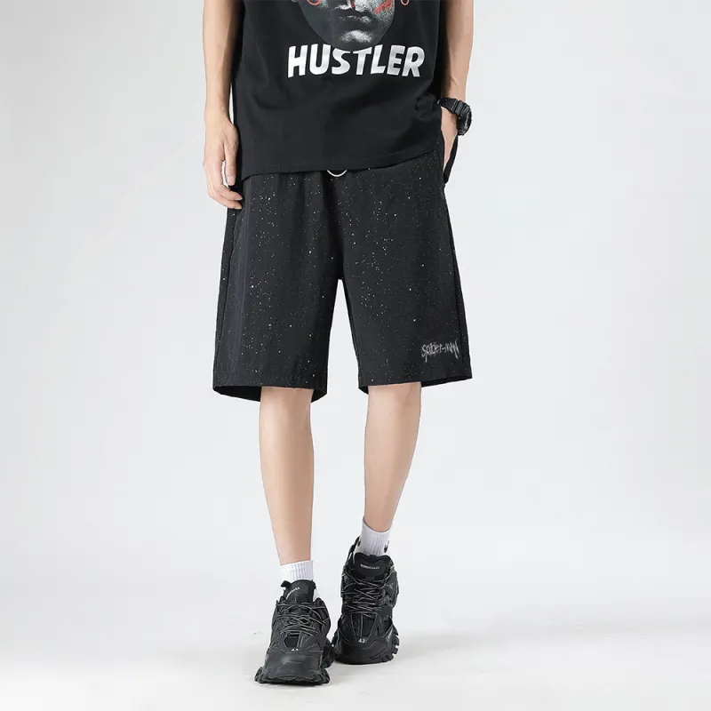 MARVEL Casual Shorts Unisex Black-2