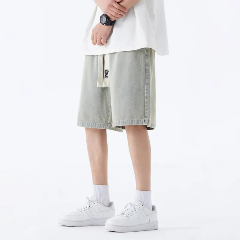 MARVEL Denim Shorts Unisex-13