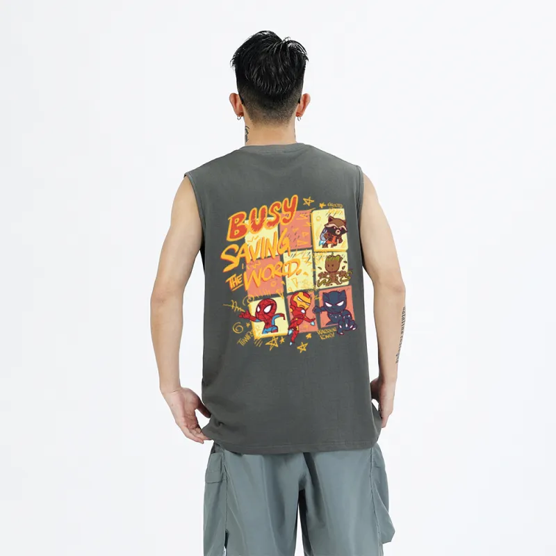 MARVEL Tank Tops Unisex-8
