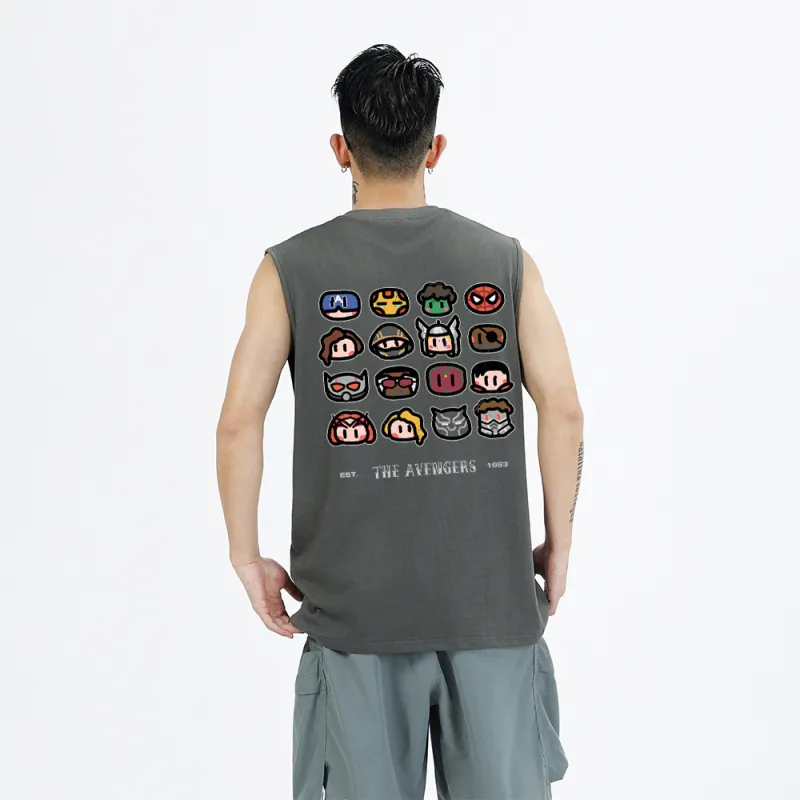 MARVEL Tank Tops Unisex-8