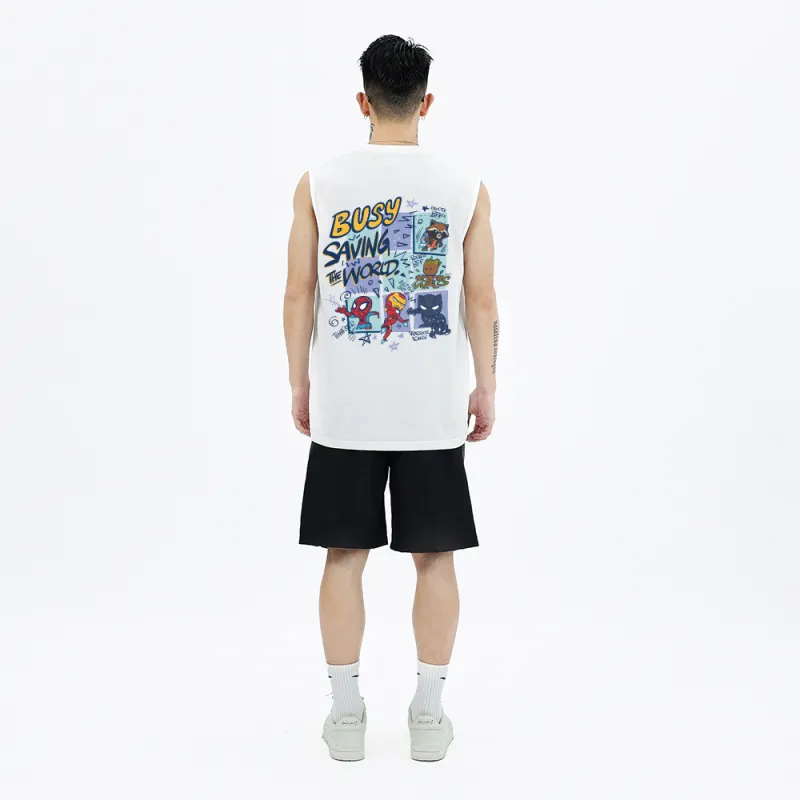 MARVEL Tank Tops Unisex-5