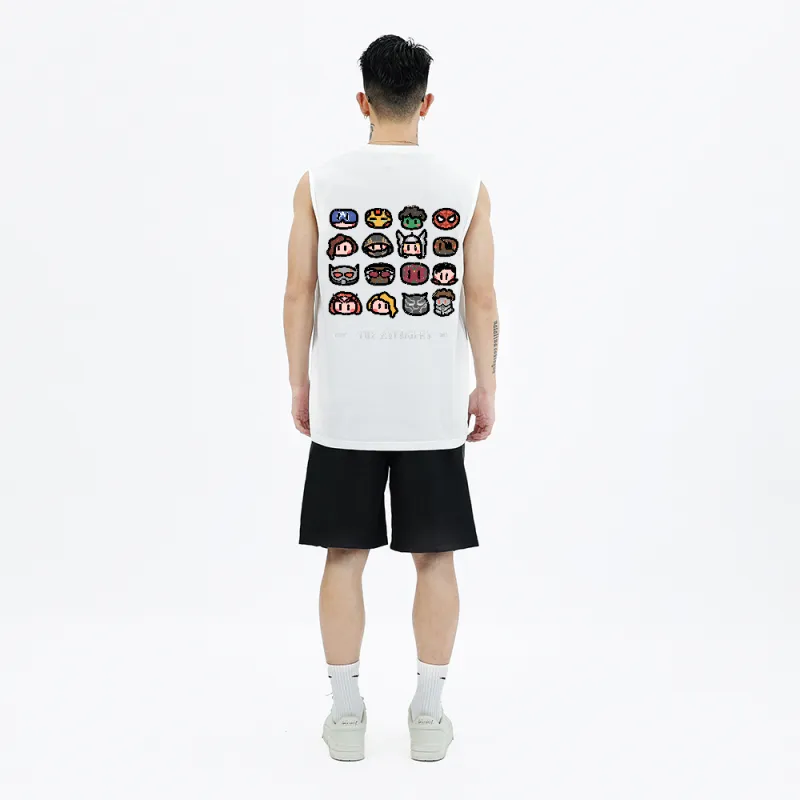 MARVEL Tank Tops Unisex-5