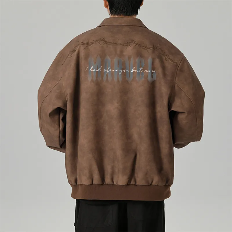 MARVEL Leather Jackets Unisex-14
